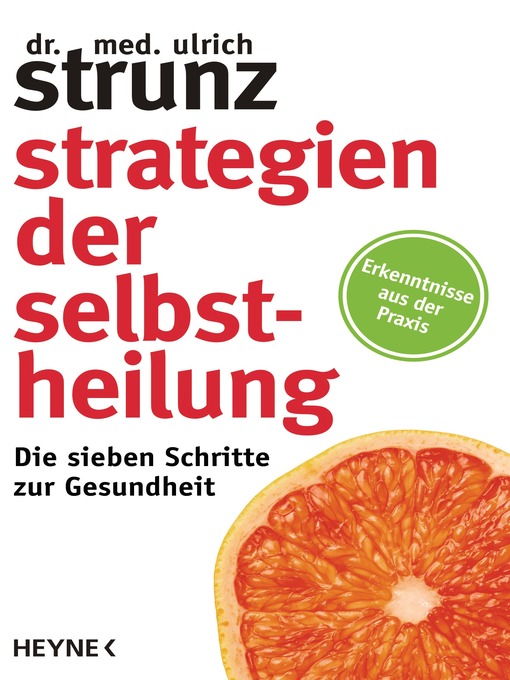 Title details for Strategien der Selbstheilung by Ulrich Strunz - Wait list